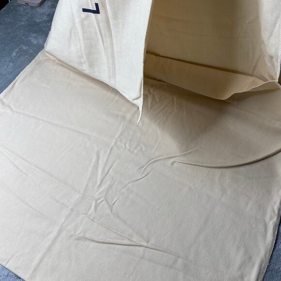 Louis Vuitton LARGE Envelope Dust Bag Cotton Linen 24x24 - Picture 4 of 4
